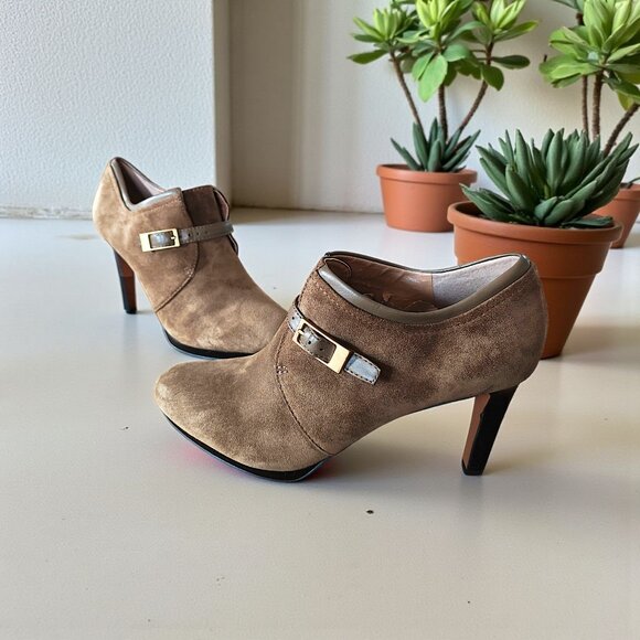 FRANCO SARTO Suede Bootie - Picture 9 of 10